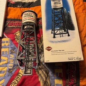 Harley Davidson Water tower Christmas Collectible